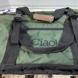 Duffle Bag, Extra Large Vintage, Green, Ciao